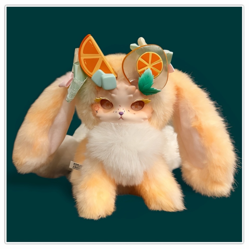 Tutulong Fantasy Creatures Honey Star Drops Plush Ice Orange Tutulong